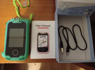 Móvil infantil verde