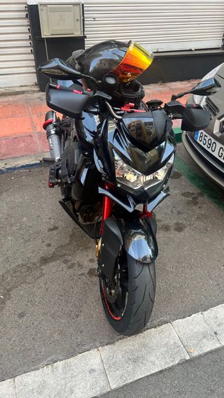 Alerón Kawasaki Z750 Carbono y Negro