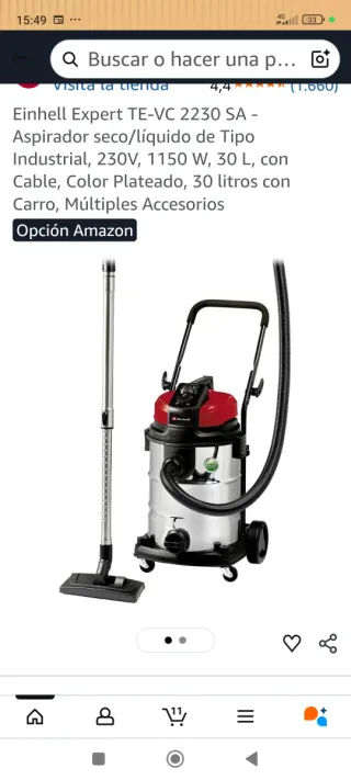 Aspirador Einhell TE-VC 2230 SA