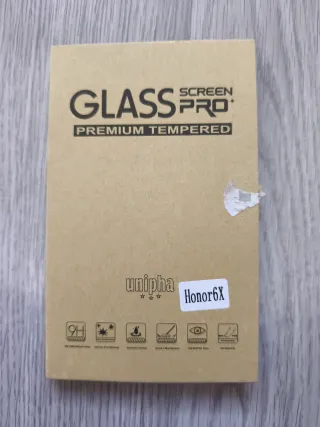 2 Protectores Pantalla Glass Pro Honor 6X