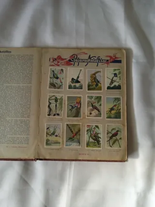 Libro antiguo de cromos 1932