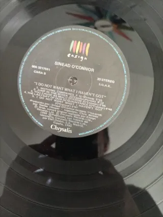 Lote 3 Vinilos: Sinéad O'Connor, Lisa Stansfield,