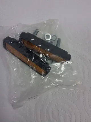 Cala pie para pedales bicicleta sin usar