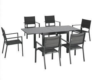 Conjunto Muebles Jardín 7 Piezas