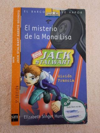 LOTE DE 6 LIBROS JACK STALWART (naranjas)