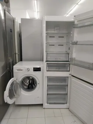 Super Oferta pack  Nevera SHARP lavadora Bosch 8kg