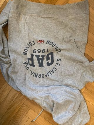 Sudadera GAP Gris Talla S