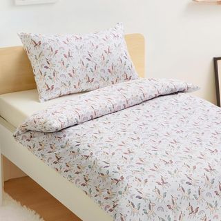 Amazon Basics 2 piezas Cama de microfibra Funda nó