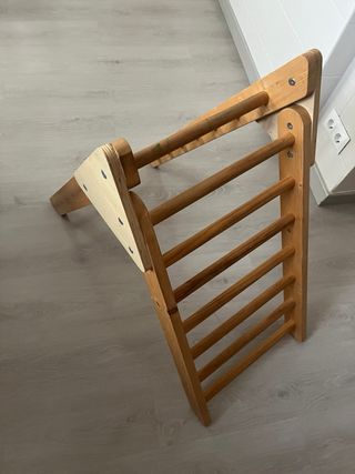 Triángulo Pikler Madera Aldi