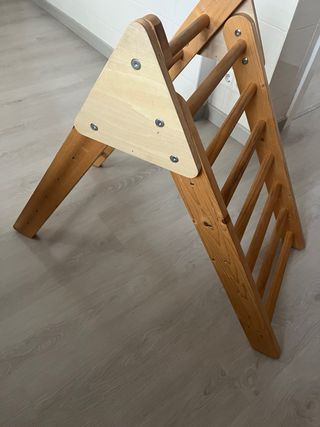 Triángulo Pikler Madera Aldi