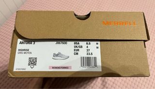 Zapatilla Merrell Mujer Gris/Azul