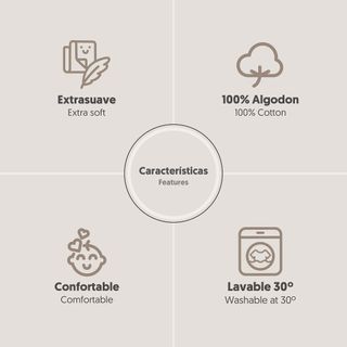 Interbaby - Juego Sabanas Minicuna 50x80 Algodón 1