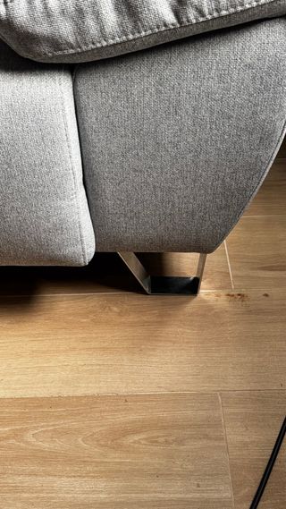 Sofá Chaiselongue 3 Plazas Gris