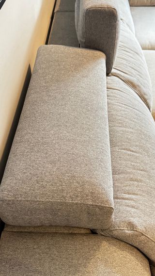 Sofá Chaiselongue 3 Plazas Gris