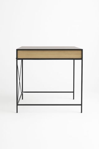 Escritorio madera y metal