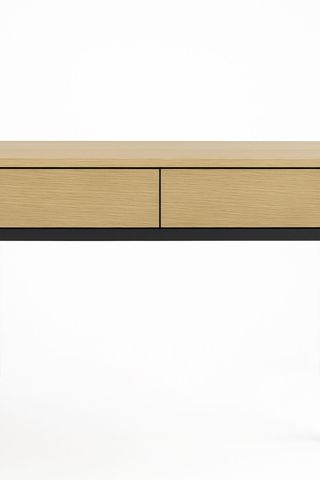 Escritorio madera y metal