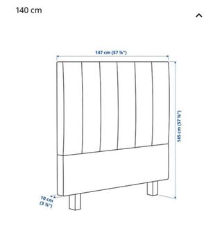 Cabecero IKEA TJALLE Beige