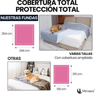 SILLY LEGACY Funda Protectora (Mediana, 244 x 208