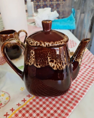 Conjunto de café em cerâmica