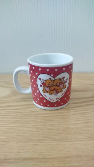 Tazza con orsetti e cuori