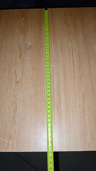 Mesita 3 cajones madera con ruedas