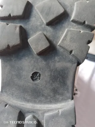 Botas niña beige con cordones talla 34