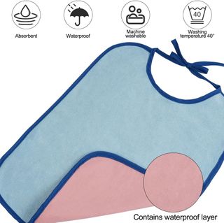 HOTUT Baberos Bebe Recien Nacido Algodón, Baberos