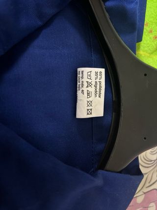 Mono de trabajo azul