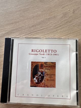 CD Rigoletto Giuseppe Verdi Vol. I