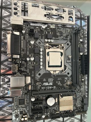 Placa Base Asus H110M-D + Intel i5-6500T