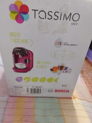Cafetera Bosch Tassimo Roja