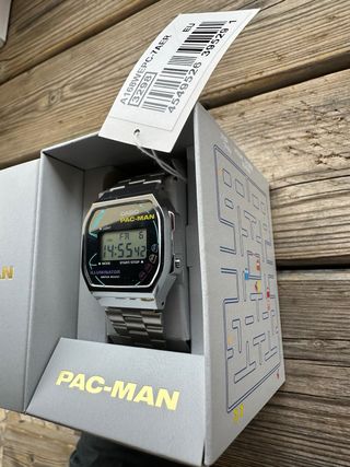 Relógio Casio Pac-Man A168WEPC-7AER Novo