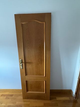 Puerta de roble