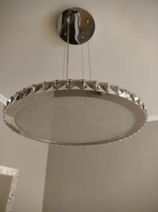 Lámpara LED Comedor Cristal