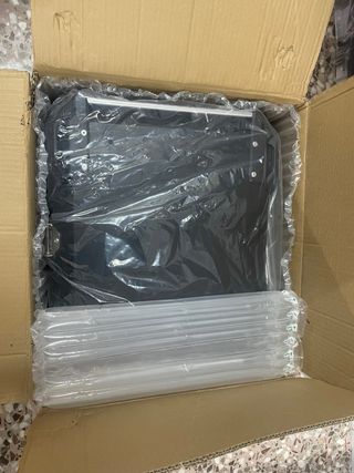 Baúl para moto negro