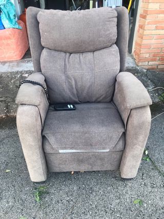 Sillón reclinable eléctrico 3 posiciones