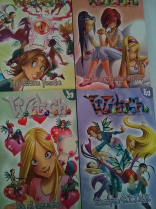 Lote 11 Libros comics WITCH ¡Sólo CORREOS!