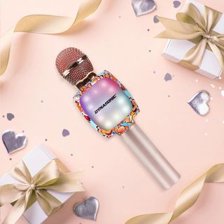 DYNASONIC Micrófono Karaoke Bluetooth, Juguetes pa