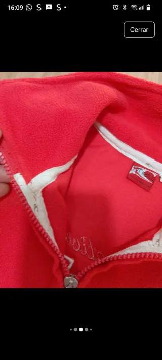 Forro polar O'Neill chica talla S