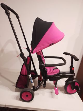 Triciclo Smart Trike Evolutivo Rosa