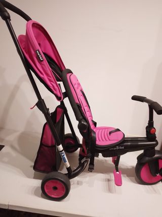 Triciclo Smart Trike Evolutivo Rosa