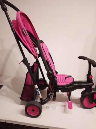 Triciclo Smart Trike Evolutivo Rosa