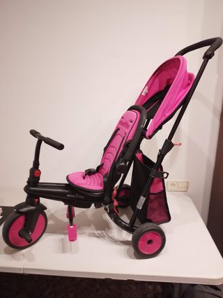 Triciclo Smart Trike Evolutivo Rosa