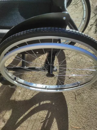 Silla de ruedas aluminio Batec by Forta