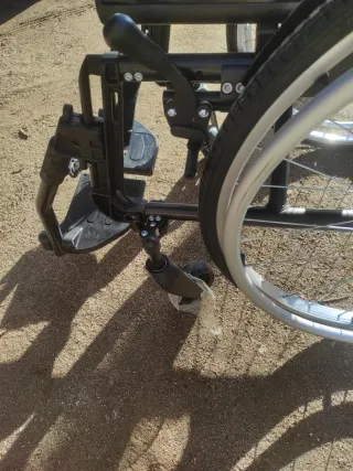 Silla de ruedas aluminio Batec by Forta