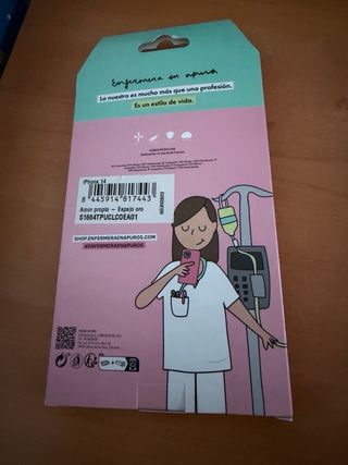 Funda iPhone 14 Enfermera en apuros