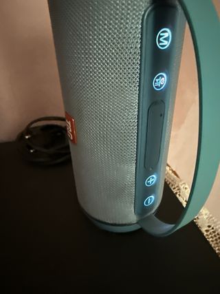 Altavoz Bluetooth T&G Azul con Asa