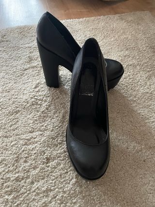 Sapatos plataforma pretos