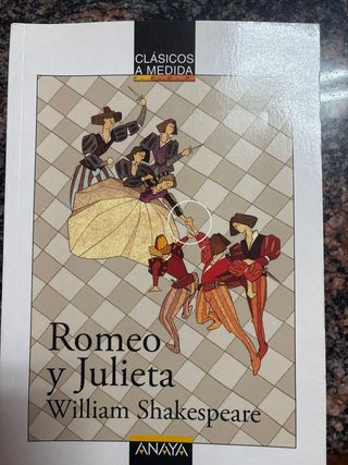 Libro Romeo y Julieta practicamnete sin USO