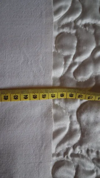 Asciugamano Lino Ricamato Fatto a Mano